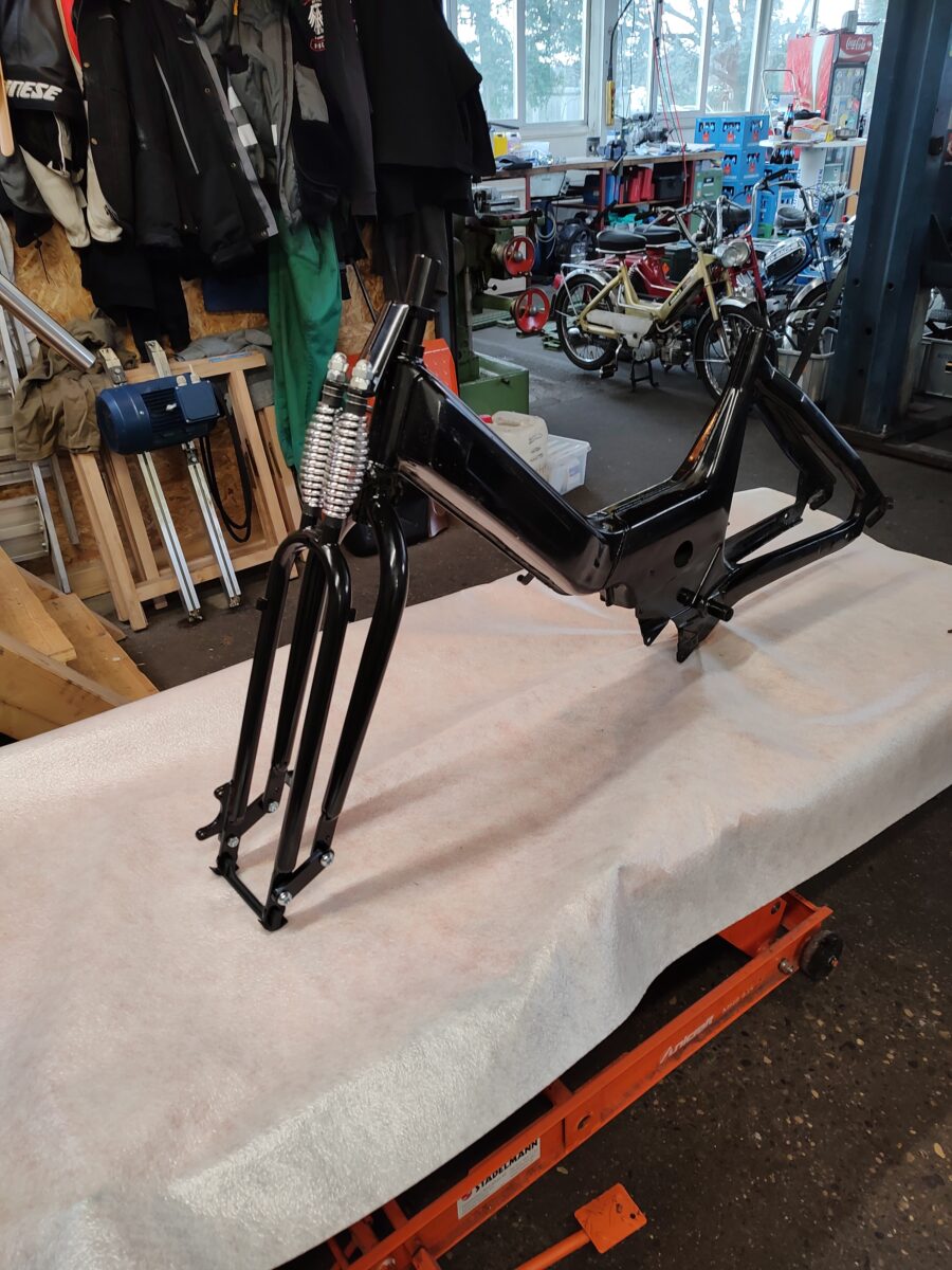 Projekt Springergabel | Puch Maxi N